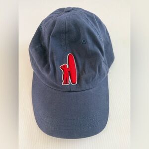 johnnie-O Navy Blue Cap with Red Logo